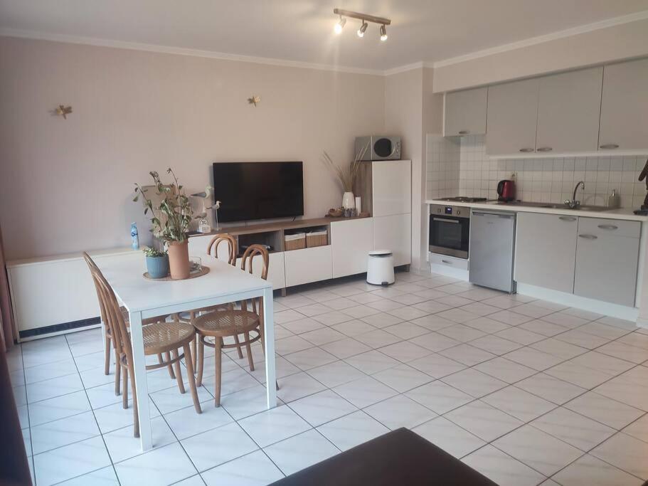 4-Persoons Appartement Met Een Mooi Uitzicht De Panne Kültér fotó